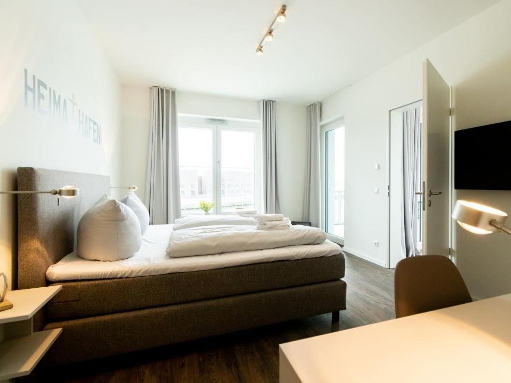 Апартаменты Hafenspitze App 16 Pier 2 16 Висмар Экстерьер фото