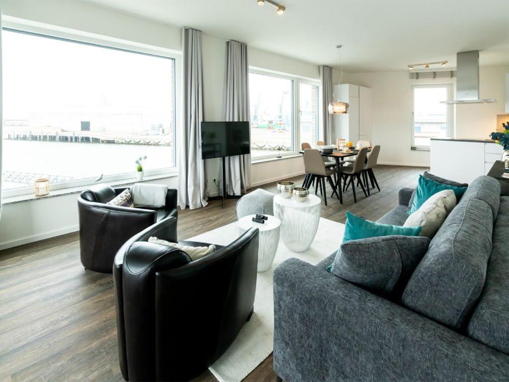 Апартаменты Hafenspitze App 16 Pier 2 16 Висмар Экстерьер фото